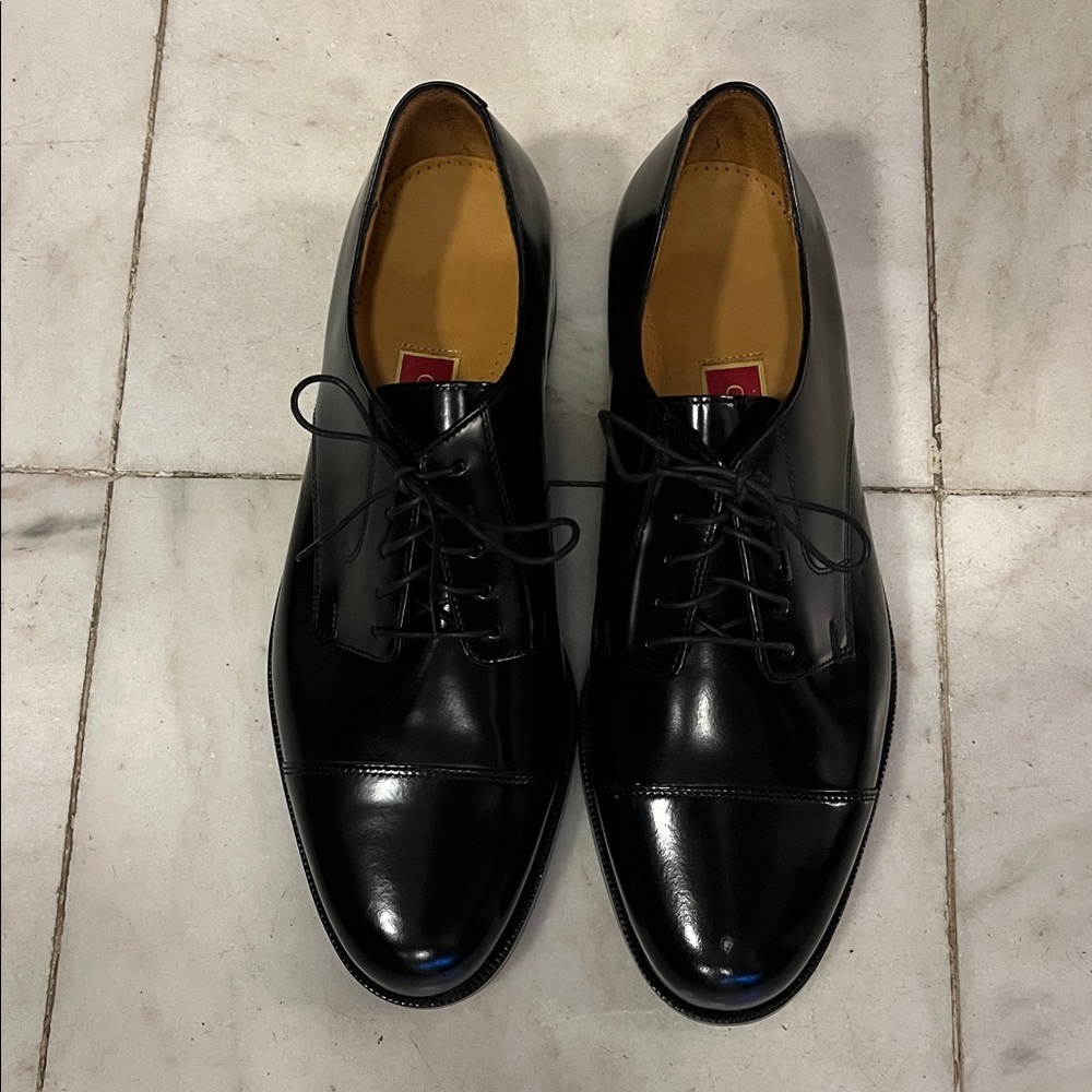ColeHaan Black Leather Oxford Shoes